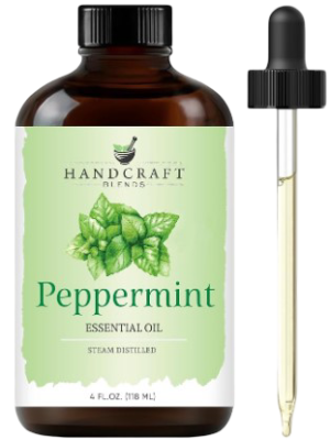 Handcraft Blends Peppermint Essential Oil – 4 Fl Oz